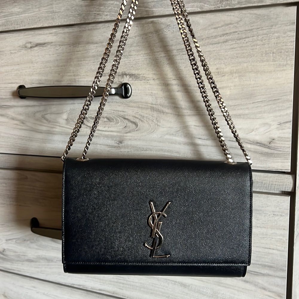 Saint Laurent Kate Medium Calfskin Crossbody / Shoulder Bag - FULL INCLUSION - Picture 3 of 10